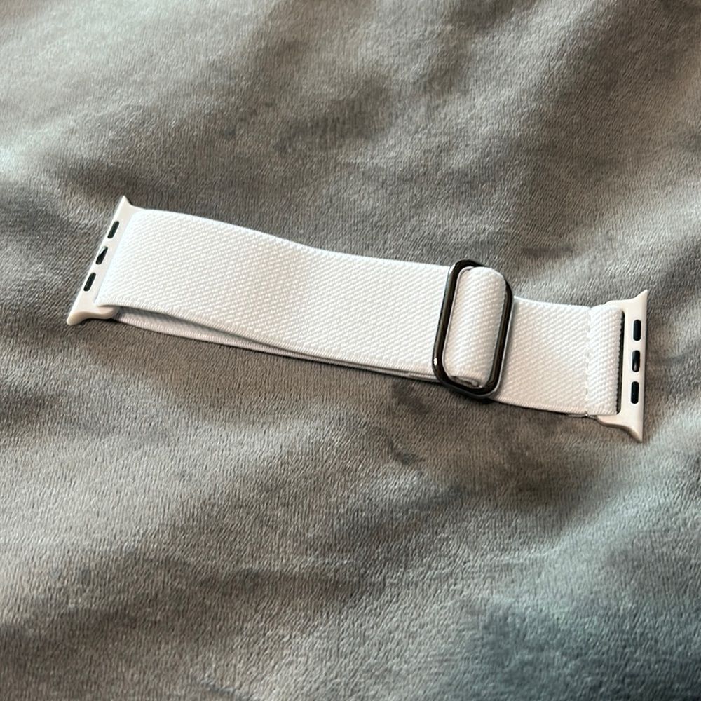 White Apple Watchband